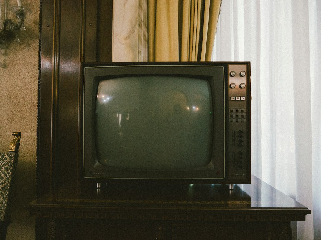 old tv ad icon
