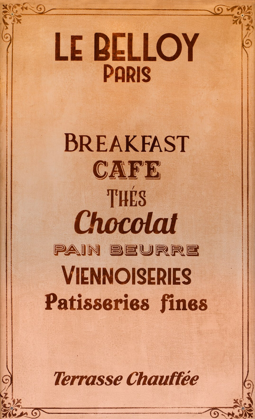 vintage french advertisement poster