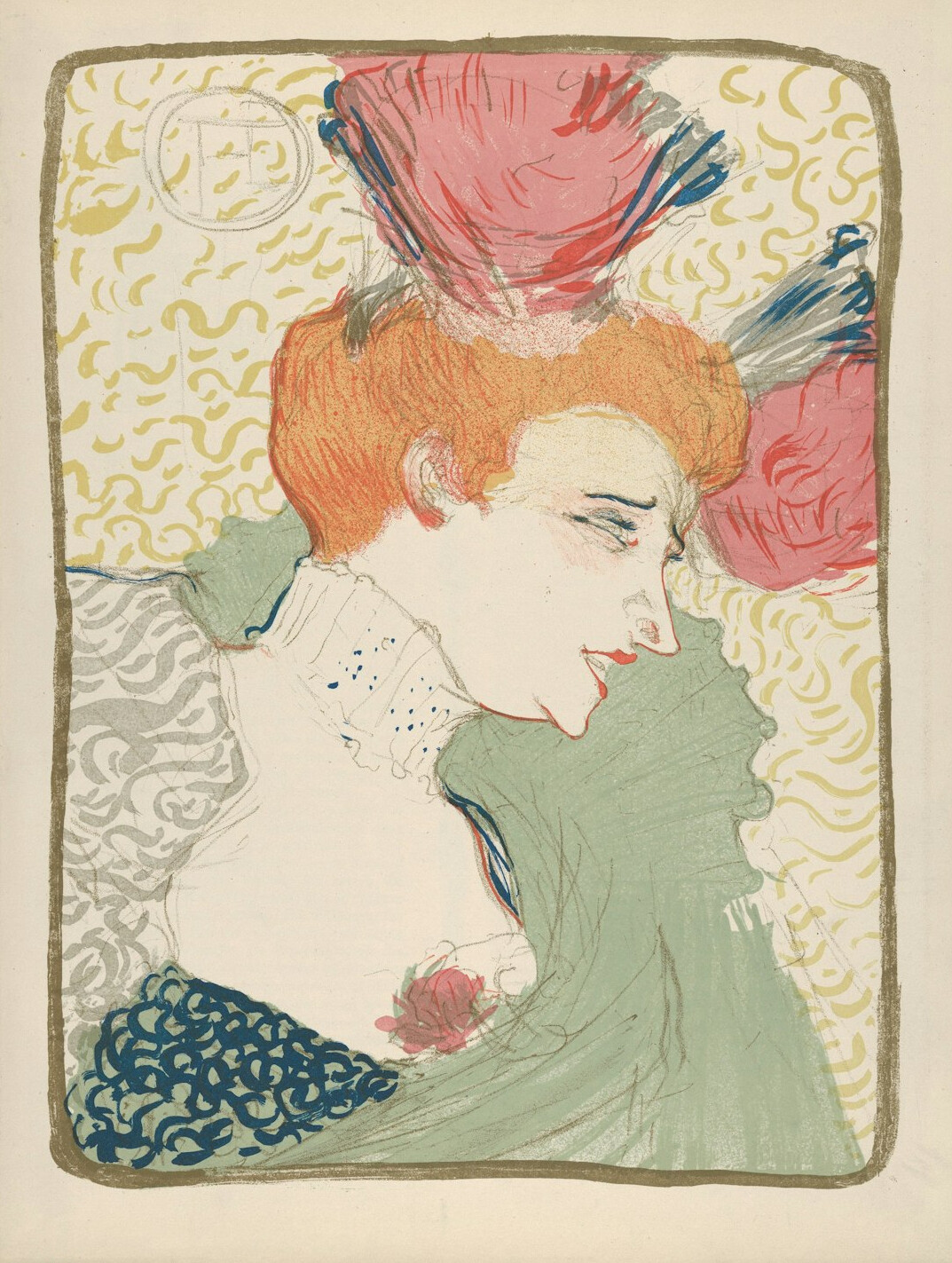 art nouveau poster