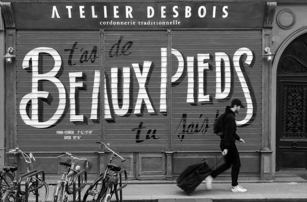 french vintage ad